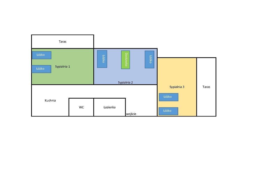 Pokoje W Apartamencie Danuta Gdynia Szoba fotó